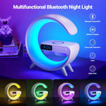 Lampara G Luz Led Rgb Speaker Recargable