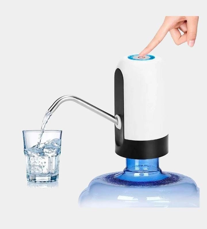 Dispensador Automático de Agua 1 Touch-Recargable-Botellón Universal